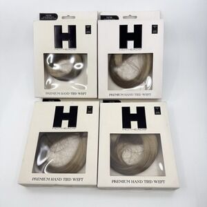 Hotheads Hand Tied Weft 4 PACK 14" 8/613CM Dark Ash Blonde-Lightest Blonde NEW